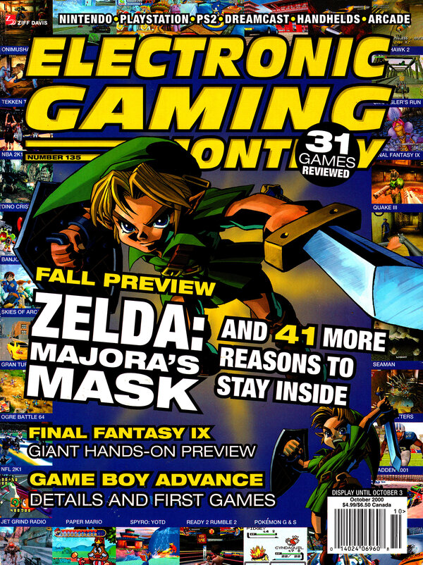Electronic Gaming Monthly Issue 135 (October 2000) cover
